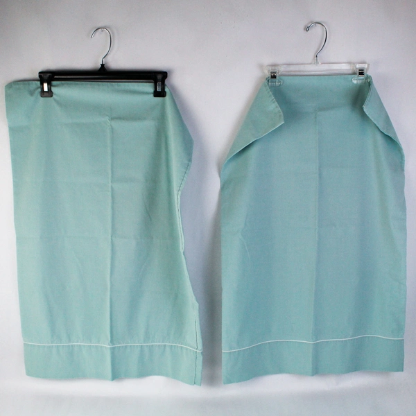 Set of 2 JC Penny Mint Green Standard Pillowcases Cotton Blend 20" x 30"