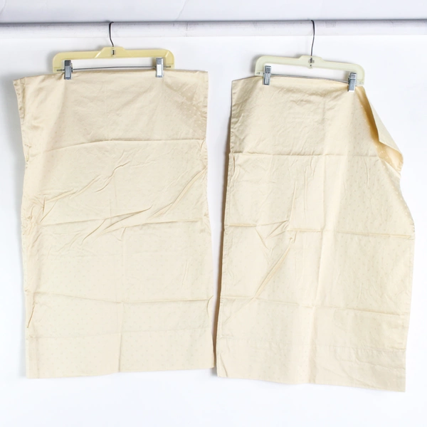 Set Of 4 Mytex LLC Gold Full Size Bedding Fitted Sheet Flat Sheet 2 Pillow Cases