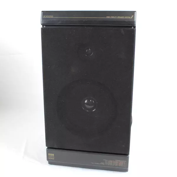 Lot of 2 BSR X-1000 High Fidelity Full Range Speakers Vintage 