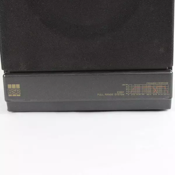 Lot of 2 BSR X-1000 High Fidelity Full Range Speakers Vintage 