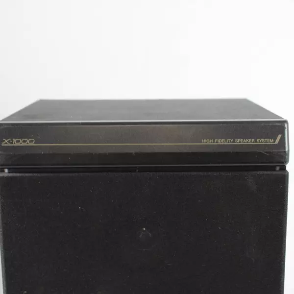 Lot of 2 BSR X-1000 High Fidelity Full Range Speakers Vintage 