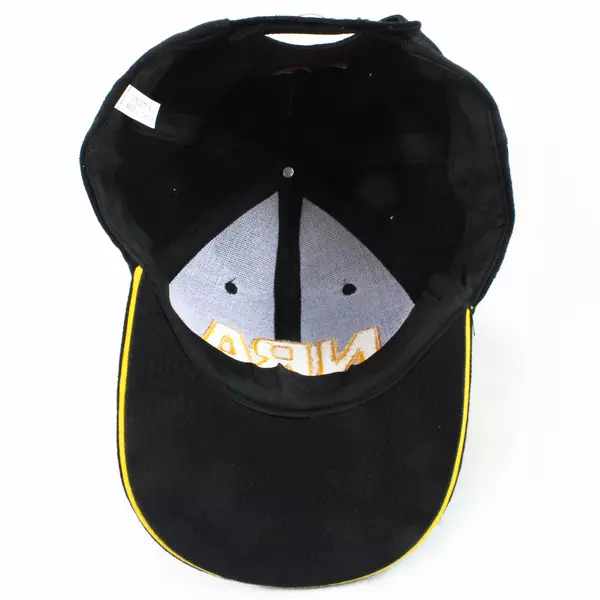 NRA Black Cotton Baseball Cap Adjustable Hat Embroidered Logo USA Flag