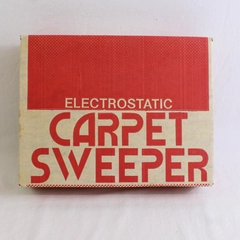 Vintage Fuller Brush Company Electrostatic Carpet Sweeper - 103 Red Metal