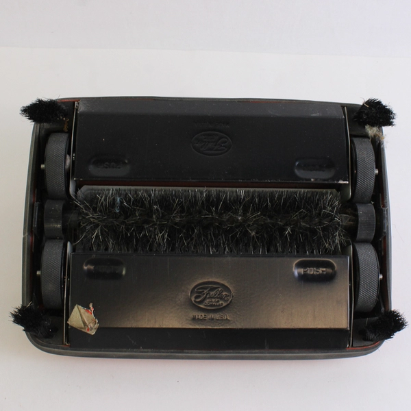 Vintage Fuller Brush Company Electrostatic Carpet Sweeper - 103 Red Metal