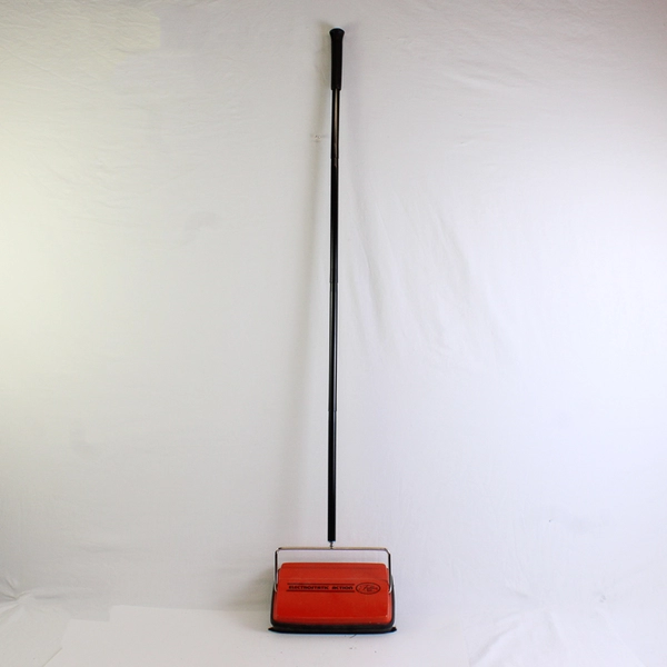 Vintage Fuller Brush Company Electrostatic Carpet Sweeper - 103 Red Metal