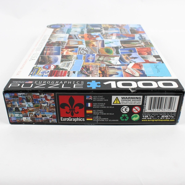 Eurographics Globetrotter USA 1000 Pc. Jigsaw Puzzle Complete