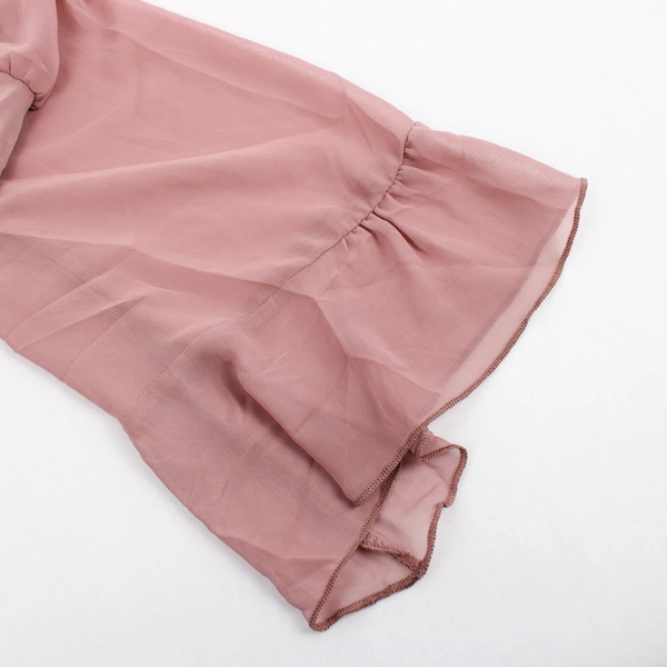 Adele & May Blouse Mauve Cold Shoulder Blouse Women's Size XL