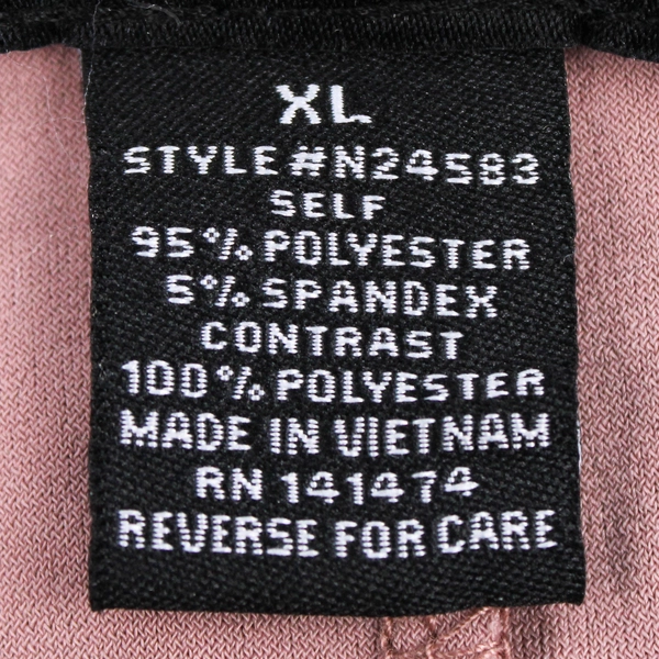 Adele & May Blouse Mauve Cold Shoulder Blouse Women's Size XL