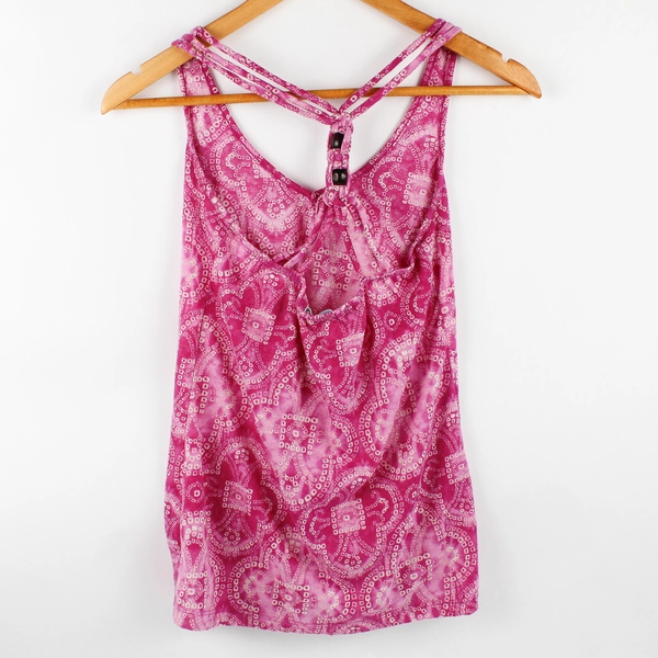 Maurices Purple Batik Tie-Dye Tank Top Women's Size Small