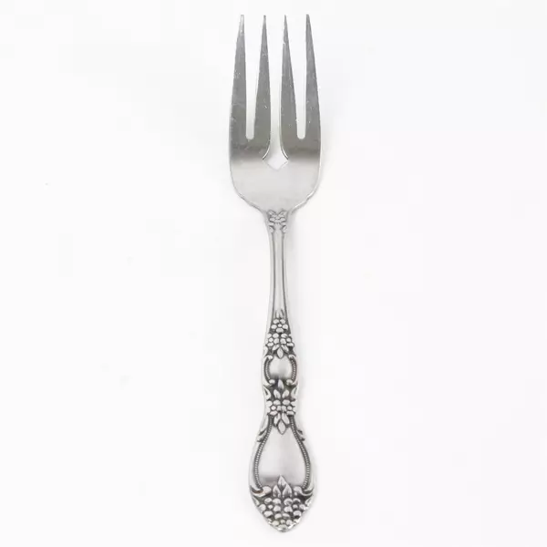 Set of 4 Oneida Galveston Stainless Salad Forks 6.25"