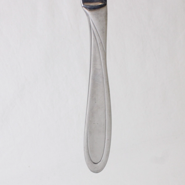 Oneida Silver Velour Pattern 6-Piece Set Dinner Knives Stainless 9.5 Inches