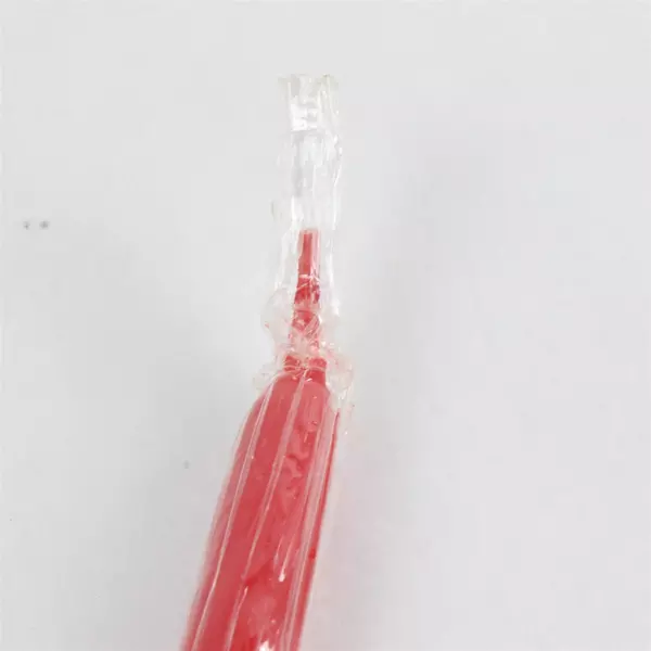 Set of 5 Red Taper Dinner Candles 14.25" Slim Holiday Table Candles New