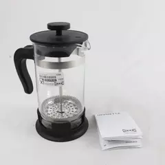 IKEA UPPHETTA French Press 13.5oz Coffee Tea Maker Glass Stainless Steel Plunger