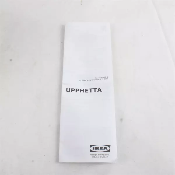 IKEA UPPHETTA French Press 13.5oz Coffee Tea Maker Glass Stainless Steel Plunger