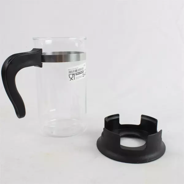 IKEA UPPHETTA French Press 13.5oz Coffee Tea Maker Glass Stainless Steel Plunger