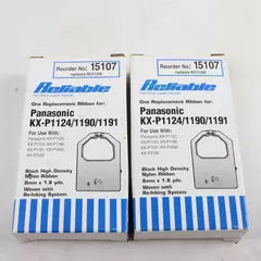 2x Replacement Ribbon for Panasonic KX-P1124 KX-P1190 KX-P1191 High Density