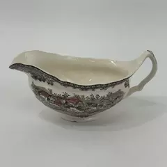 Vintage Johnson Bros Friendly Village The Well Gravy Boat