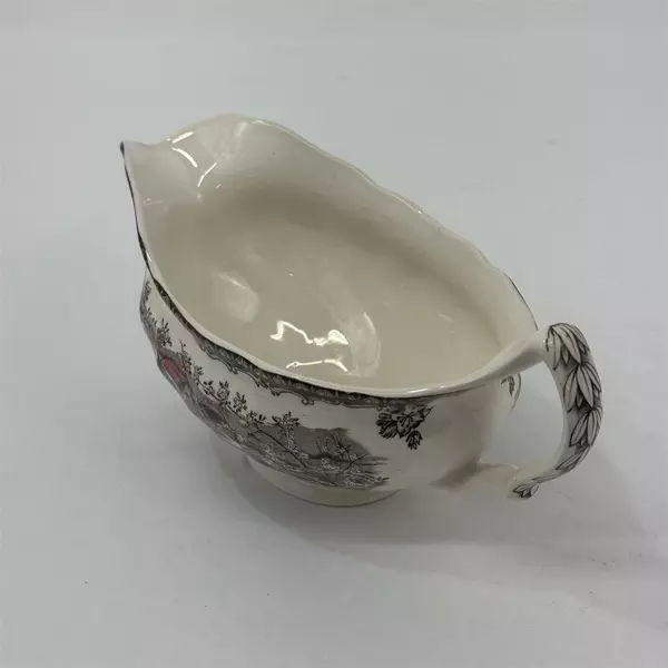 Vintage Johnson Bros Friendly Village The Well Gravy Boat