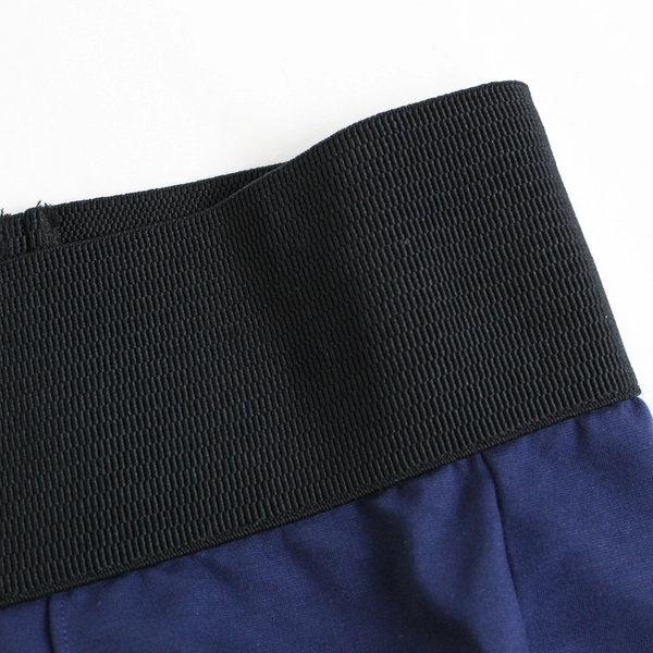 Weekends By Chico's Solid Blue Slim Fit Elastic Pants Women's Size 0