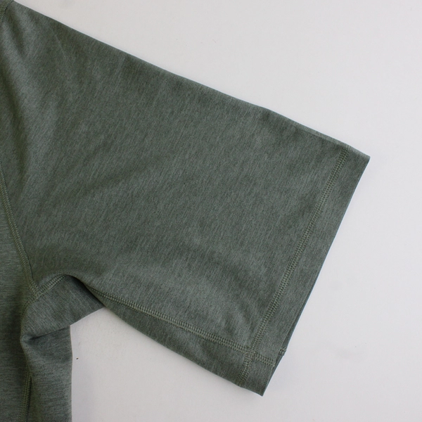 REI Co-Op Solid Olive Green Color Short Sleeve Activewear Shirt Men's Size M