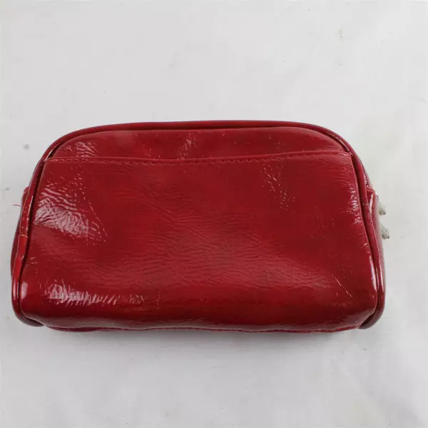 Nicole by Nicole Miller Red Small Bow Clutch Makeup Bag