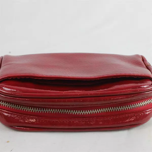 Nicole by Nicole Miller Red Small Bow Clutch Makeup Bag