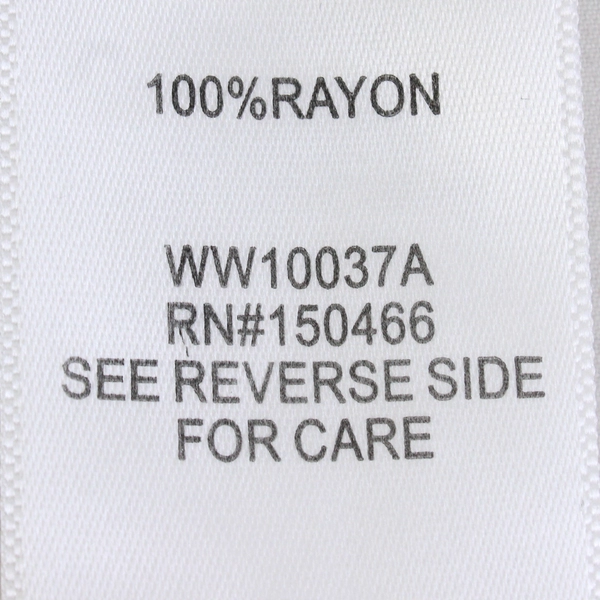 Market & Spruce Women's S White and Blue Roll Tab Sleeve Blouse