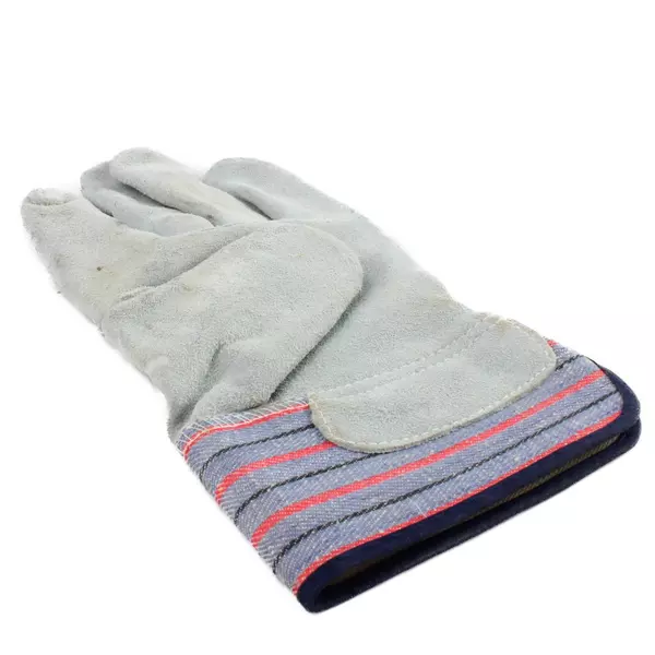 Top Cow Split Leather Multipurpose Work Gloves with Safety Cuff