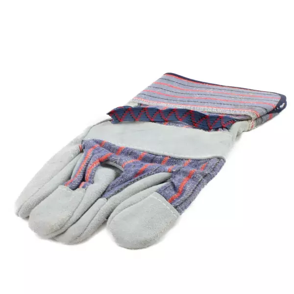 Top Cow Split Leather Multipurpose Work Gloves with Safety Cuff