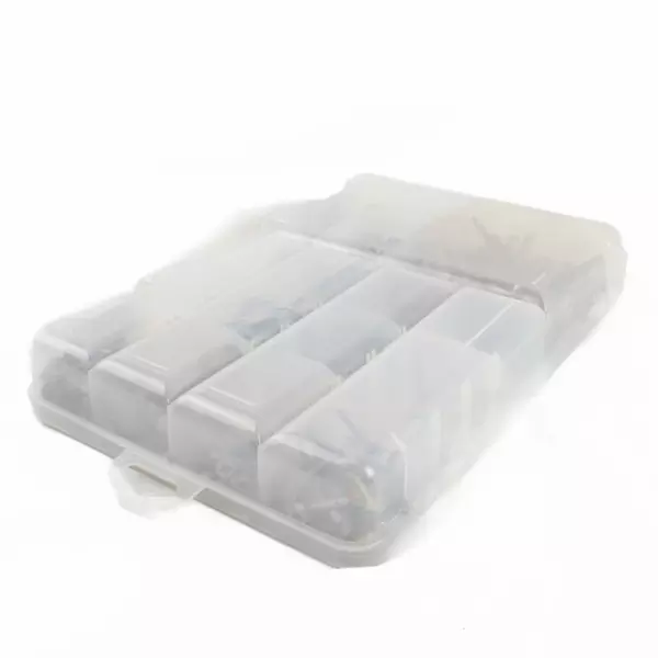 Lot of Various Screws & Nails in Box Assorted Hardware DIY Workshop 2.8lb