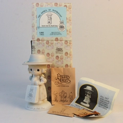 Enesco Precious Moments Collector Club Figure “Seek & Ye Shall Find” 1984 E-0005