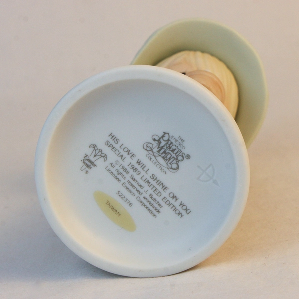 Enesco Precious Moments Figure “His Love Will Shine On You” 1989 #522376