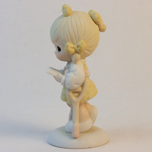 Enesco Precious Moments Easter Seals Figure “He Walks With Me” 1986 #107999