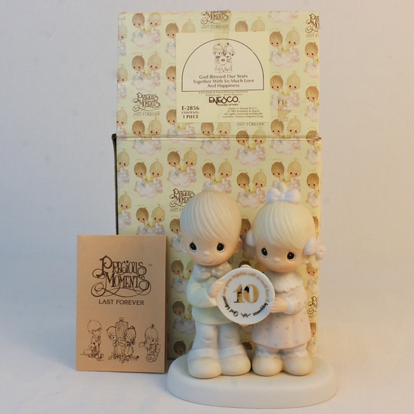 Enesco Precious Moments Figure “God Bless Our Years Together” 1983 E-2856