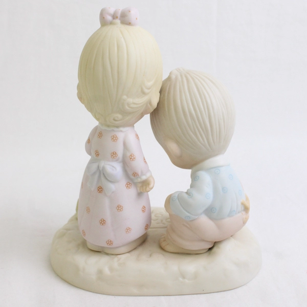 Enesco Precious Moments Figure “Thou Art Mine” 1979 E-3113 Cross Production Mark
