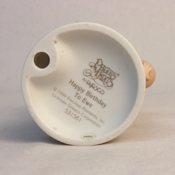 Enesco Precious Moments Figure “Happy Birthday To Ewe” 1999 #531561 Star Mark