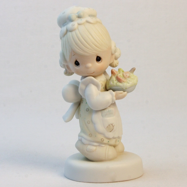 Enesco Precious Moments Figure “There Is Joy In Serving Jesus” 1981 E-7157