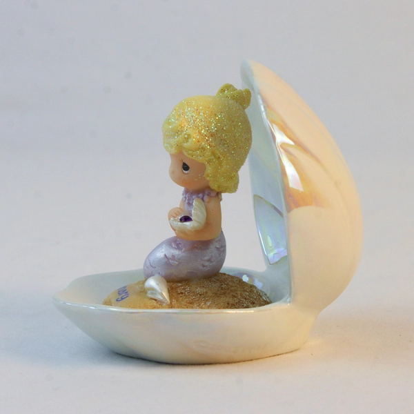Enesco Precious Moments Figure “Mermaid Of The Month February” 2003 #109218