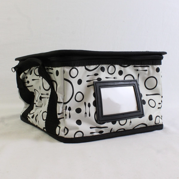 The Container Store Dinner Is Served Bread/Dessert Plate Storage Container