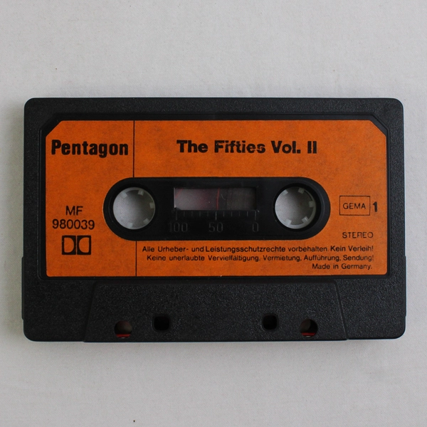 Golden Hits The 50's, Vol. 2 Various Artists Cassette Tape MF980039