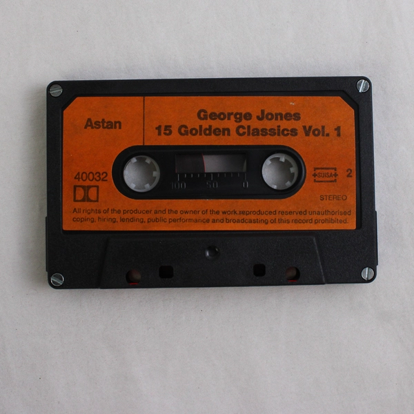 George Jones 15 Golden Classics Vol. 1 Cassette Tape 40032