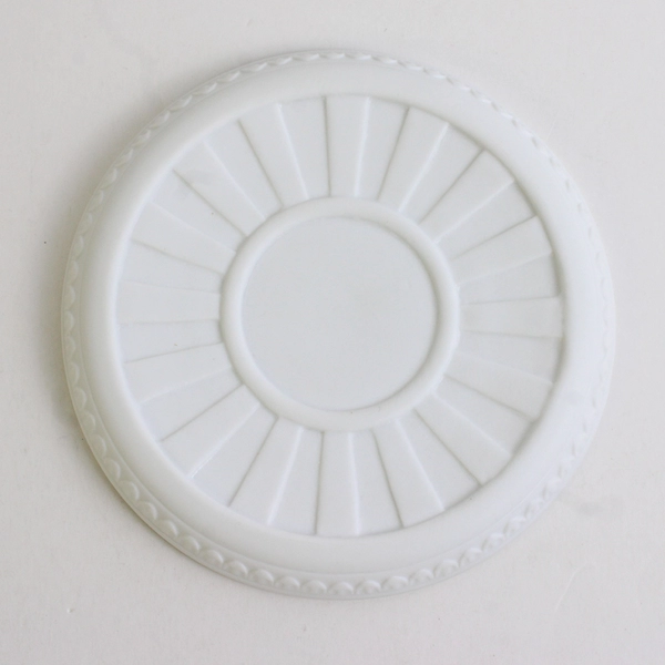 Avon White Bisque Porcelain Tealight Candle Holder Gift Collection 2002