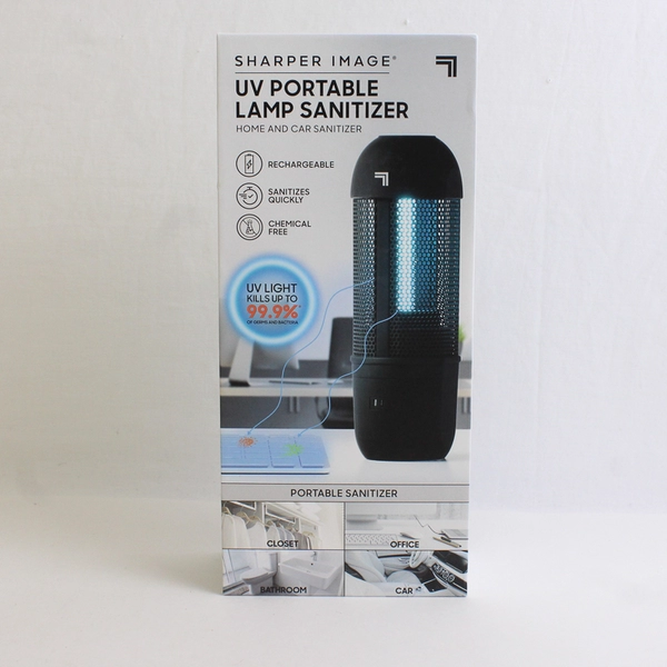 Sharper Image UV Portable Lamp Home & Car Sanitize Cleaner Disinfectant 2020