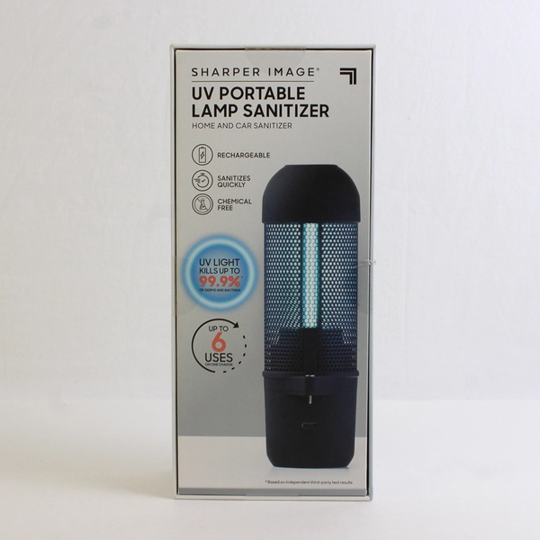 Sharper Image UV Portable Lamp Home & Car Sanitize Cleaner Disinfectant 2020