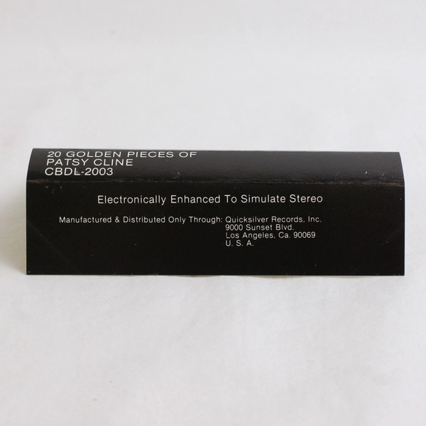 20 Golden Pieces Of Patsy Cline Cassette Tape CBDL-2003