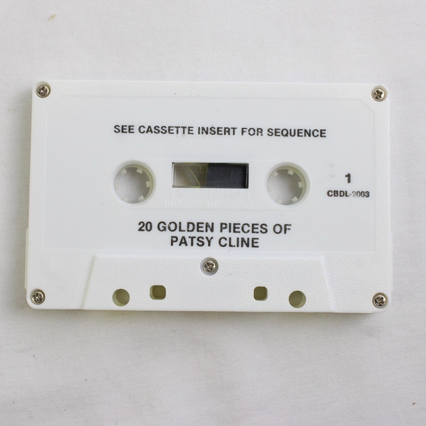 20 Golden Pieces Of Patsy Cline Cassette Tape CBDL-2003