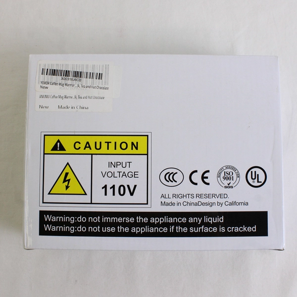 Yevior Coffee Beverage Mug Warmer White Model HD-01