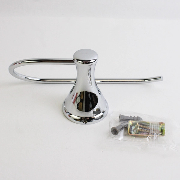 Style Selections Bailey Toilet Paper Holder Wall Mount Chrome #2131140