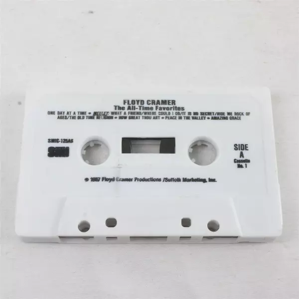 Floyd Cramer The All Time Favorites Album No.1 Cassette Tape Untested