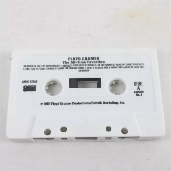 Floyd Cramer The All-Time Favorites Album No. 2 Cassette 1987